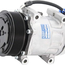 Freightliner Peterbilt Sanden Type 4818 4485 AC Compressor