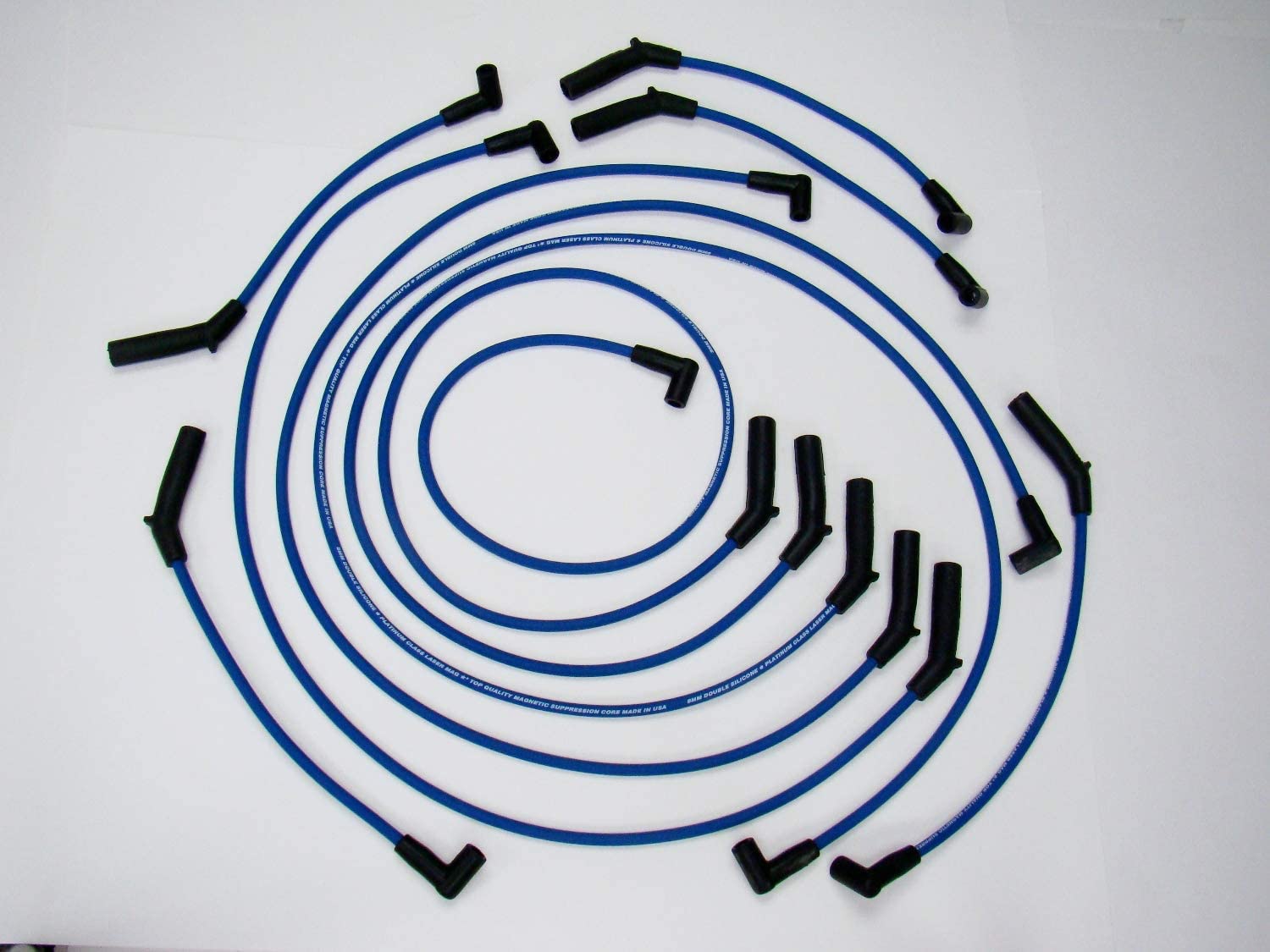 Ram 2500/3500 8.0L V10 93-04 8 mm Platinum Class Laser Mag Spark Plug Wire Set 58384