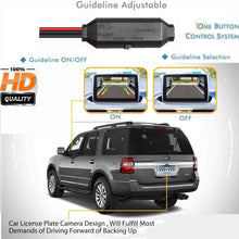 HD 1280x720p Tailgate Handle Car Backup Reverse Reversing Rear View Camera for Ford Pickup Truck Ford F150 F250 F350 F450 F550 2005-2014 Night Vision Backing Cameras