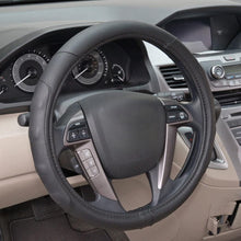 Motor Trend SW-761-BK-M_AM Black Ergonomic ComfortGrip Originals Steering Wheel Cover for Car Auto (Sedan Truck SUV Minivan) - Universal Fit 14.5"-15.5"