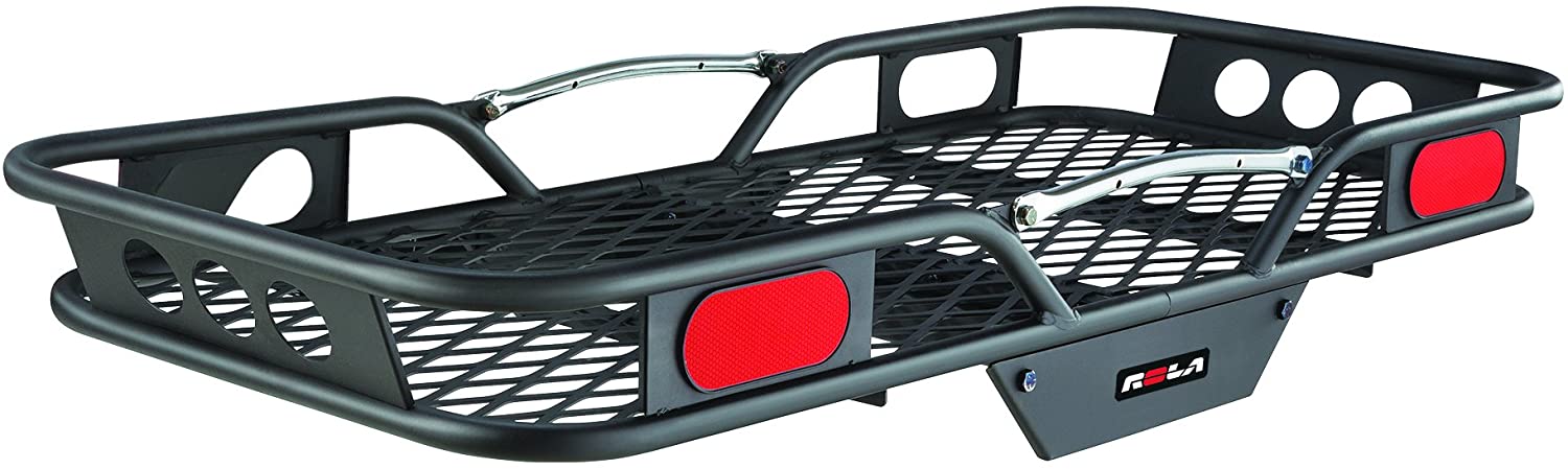 ROLA 59502 Vortex Steel Cargo Carrier, Hitch-Mount, High-Capacity Basket (2-Inch Receivers)