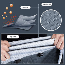 KING BIRD Upgraded 5th Wheel RV Cover, Extra-Thick 5 Layers Anti-UV Top Panel, Durable Camper Cover, Fits 26'-29' Motorhome -Breathable, Water-Proof, Rip-Stop with 2Pcs Extra Straps & 4 Tire Covers