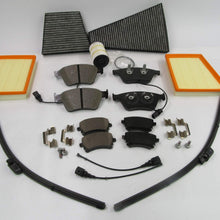 Bentley Continental V8 front rear brake pads air oil cabin filters wiper blades #540