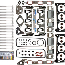 FINDAUTO Automotive Engine Head Gasket Studs Sets Kit fits for C-hevrolet Malibu Sedan