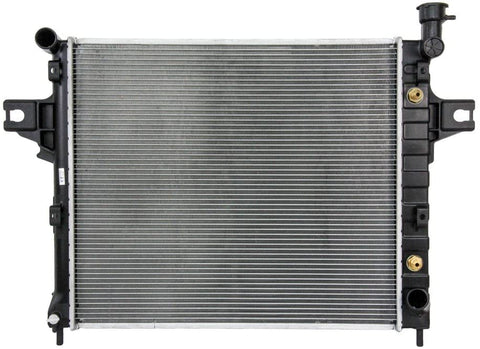 Rareelectrical NEW RADIATOR ASSEMBLY COMPATIBLE WITH JEEP 01-04 GRAND CHEROKEE 4.7L V8 285 287 CID CH3010310 52079883AC 3117 CH3010310 2656 3336 CU2336