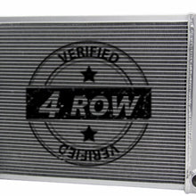 Primecooling 4 Row Aluminum Racing Radiator for Firebird, Camaro Small Block 1967-69