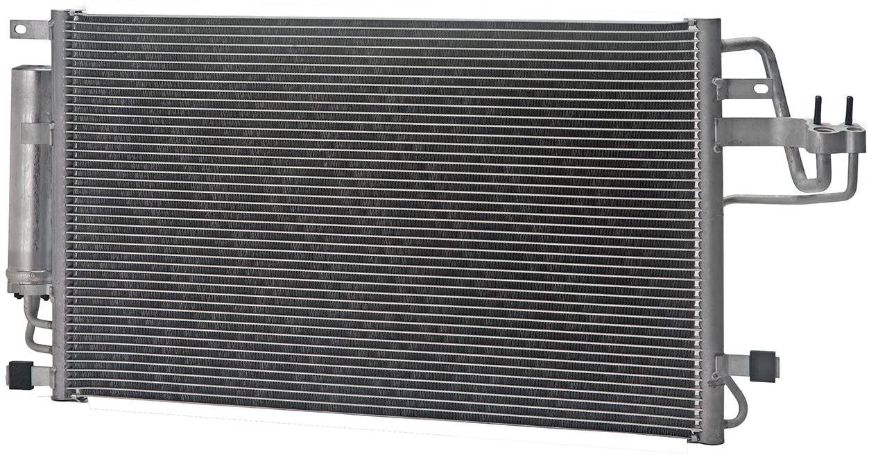 Auto 7 - A/C Condenser | Fits 2010-05 Hyundai TUCSON, Kia SPORTAGE