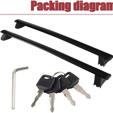 Rying Roof Rack Crossbar for Grand Cherokee 2011-2014 Fits Limited, Overland, Upland, TRAILHAWK, Summit Models