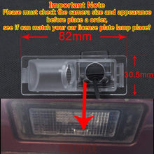 HD 720p Backup Camera Waterproof Rear-View License Plate Rear Reverse Parking Camera for Envision Encore Aveo 2012 Trailblazer 2012 Cruze 2012 Opel Mokka 2012 SRX CTS