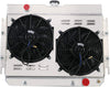 CoolingCare 3 Row Radiator+ Shroud+ 2x12''Fan for 1963-1968 Chevy Bel-Air/Impala/Biscayne/Caprice
