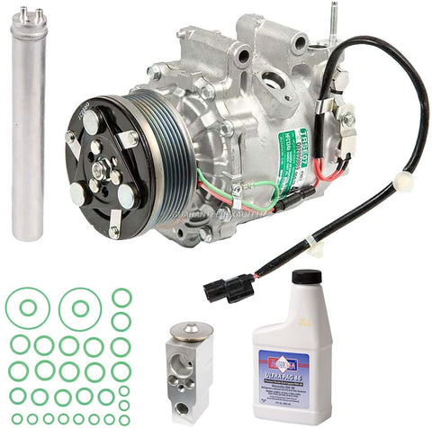 For Honda Civic 2006-2011 OEM AC Compressor w/A/C Repair Kit - BuyAutoParts 60-83431RN NEW