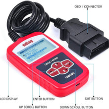 udiag OBD2 Scanner OBD Car Diagnostic Tool Cars Code Reader Obdii Scanners Scanner for Car Automotive Tools Check Engine Light MIL Error Meaning Read Erase Fault Codes Identify Vehicle VIN CID CVN