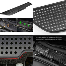 CoolKo Custom Fit Air Flow Vent Protection Cover Intake Airvent Grille Compatible with Model 3 & Y - 1 Piece