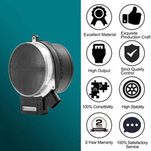 HQPASFY Mass Air Flow Sensor MAF Meter for Chevy Silverado Suburban GMC Sierra Yukon Cadillac Buick 4.8L, 5.3L, 6.0L & More Replaces# AF10043, 25318411, 25168491, 213-4160, 15904068