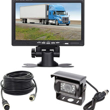 Yasoca 7 Inch LED Backlight TFT LCD Monitor for Car Rearview Cameras, Car DVD, Serveillance Camera, STB, Satellite Receiver and Other Video Equipment