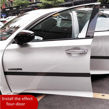 Door Entry Guards Scratch Cover Protector Paint Threshold Guard,carbon fiber rubber car bumper Door Guard /Rear Bumper Guard Scratch scratch protection strip 100% waterproof(width5CM long2.5M)