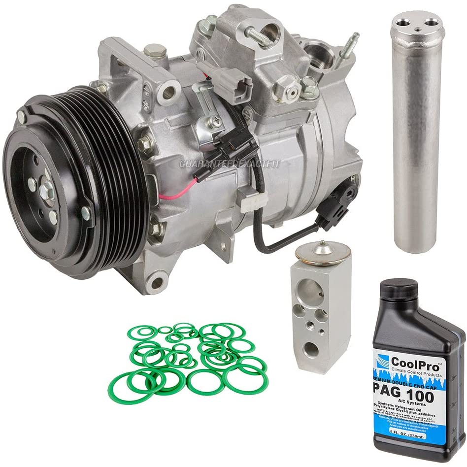 AC Compressor & A/C Kit For Infiniti G37 FX35 FX37 QX70 & Nissan 370Z - BuyAutoParts 60-82063RK New