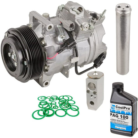 AC Compressor & A/C Kit For Infiniti G37 FX35 FX37 QX70 & Nissan 370Z - BuyAutoParts 60-82063RK New