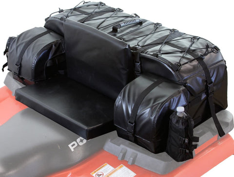 ATV TEK Arch Series Oversized Rear Rack Utility Pack, Padded ATV Cargo Bag - Kings Mountain Shadow Camo