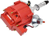 A-Team Performance Complete HEI Distributor 65K Coil 7500 RPM Compatible With Chevrolet Chevy GM GMC 4.3L 262 V6 EFI to CARB SWAP 90° V-6 One Wire Installation Red Cap