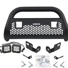 Go Rhino! 5514211T Textured Black RC2 LR Complete Kit (Front Guard + Brackets + Lights)