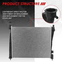 13204 OE Style Aluminum Core Radiator Replacement for Dodge Durango Jeep Grand Cherokee 11-20