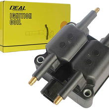 DEAL Set of 1 Ignition Coil For Dodge Avenger Grand Caravan Neon Stratus- Cirrus Sebring-Plymouth Breeze Neon Grand Voyager-Eagle Talon-Mitsubishi Eclipse 2.0L 2.4L L4 Replacement# UF125 UF126