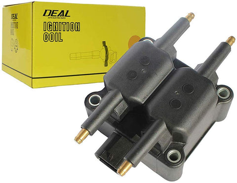 DEAL Set of 1 Ignition Coil For Dodge Avenger Grand Caravan Neon Stratus- Cirrus Sebring-Plymouth Breeze Neon Grand Voyager-Eagle Talon-Mitsubishi Eclipse 2.0L 2.4L L4 Replacement# UF125 UF126