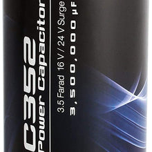 Sound Storm C352 3.5 Farad Car Capacitor for Energy Storage to Enhance Bass Demand from Audio System