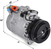 Bestauto CO 11156C 64529158039 CSV717 Universal Air Conditioner AC COMPRESSOR & CLUTCH 11156 for 2004-2006 BMW X5 4.4L 4.8is 98442 64526917864