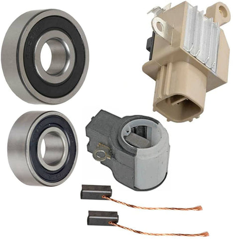 Alternator Rebuild Kit Compatible with Toyota 2009-2010 Matrix Corolla 1.8L with Denso 100 Amp Alternator