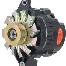 Powermaster 578038 Alternator (GM CS130 Black 140A XS Volt 6 grv Pulley Str Mtg 6.61" Unthreaded Mtg Ear), 1 Pack