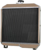 CoolingSky 2 Row All Aluminum Tractor Radiator for Ford New Holland 1510 1710 SBA310100440 SBA310100291