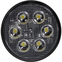 Maxxima MWL-11HL 6 LED 4" Round Super Bright Rubber Housing Work Light 750 Lumens