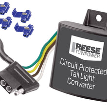 Reese Towpower 8507900 Circuit Protected Tail Light Converter
