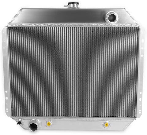 Silver Full Aluminum Racing Cooling Radiator Stop Link 1978-79 Replacement For Ford Bronco 1968-79 F-Series Trucks