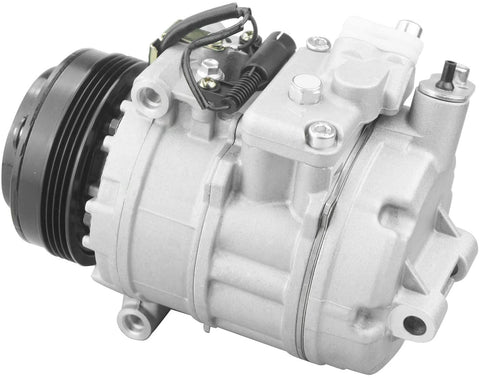 Riseking 1pc A/C Compressor & Clutch Compatible with 2004-2006 X5 4.4i Top Line 2004-2006 X5 4.4i Lujo 2004-2006 X5 4.4i Formula 1 2004-2006 X5 4.8is 2004-2006 X5 4.4i R83-25-16101G