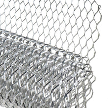 AUTOT 40 x 13 inch Car Grill Mesh Sheet, Black Painted Aluminum Alloy Grille Mesh Roll, 11 x 25 mm Hexagon-Shape Grids