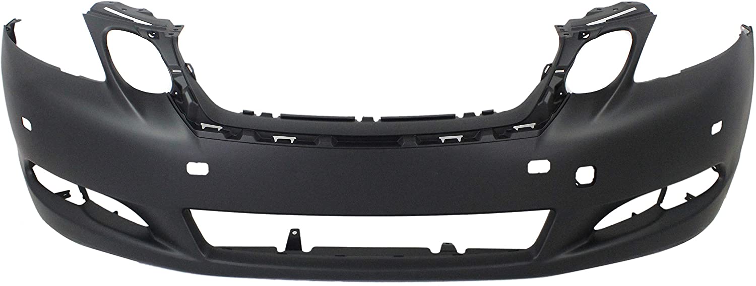 Front Bumper Cover for LEXUS GS350 2008-2011 Primed with HLW Holes with Park Assist Sensor Holes