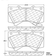 Centric 306.13030 Disc Brake Pad