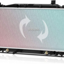 DPI-2572 Full Aluminum OE Style Cooling Radiator Compatible with Honda Civic Hybrid AT 03-05