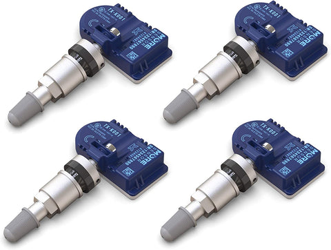 MORESENSOR Compact PRO Series 315MHz TPMS Tire Pressure Sensor 4-Pack | Preprogrammed for Select 120+ Japanese Brand Models 40700-1LA0E | Aluminum Valve Stem | KX-S012-4