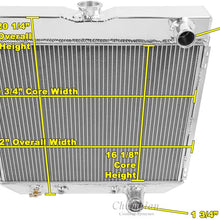 Champion Cooling, 3 Row All Aluminum Radiator for Multiple Ford Models, CC340