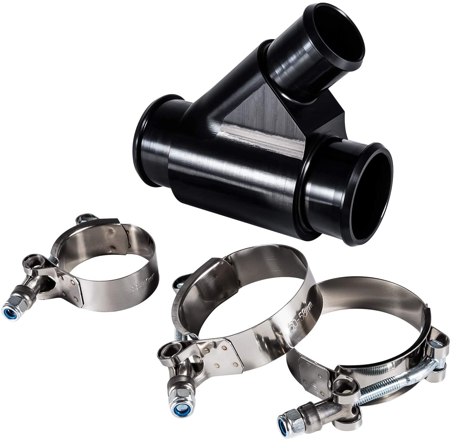 6.7L Weldless Dual Radiator Coolant Y-Pipe For 2013~2020 Dodge Ram 6.7L Cummins Diesel
