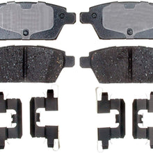 ACDelco 17D1161CH Professional Ceramic Rear Disc Brake Pad Set