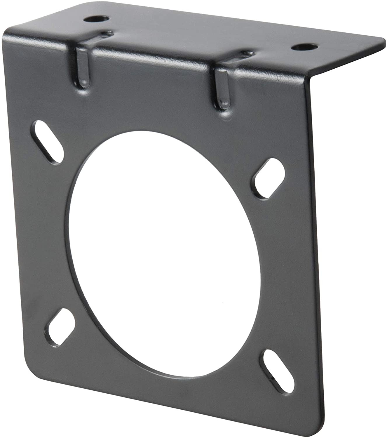 CURT 58520 Vehicle-Side Trailer Wiring Harness Mounting Bracket for 7-Pin USCAR Factory Socket on Ford, GM or Nissan