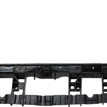 Upper Radiator Support Compatible with FORD MUSTANG 2015-2017 Plastic with Fiberglass Convertible/Coupe