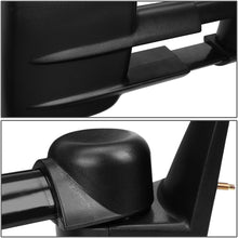 Right Side Black Manual Telescoping Folding Rear View Side Towing Mirror Replacement for C/K Pickup C10 GMT400 88-02