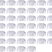 Surepromise White Brake Line Hose Pipe Fastener Double Clips For Audi 80 100 200 RS4 (40x Clips)