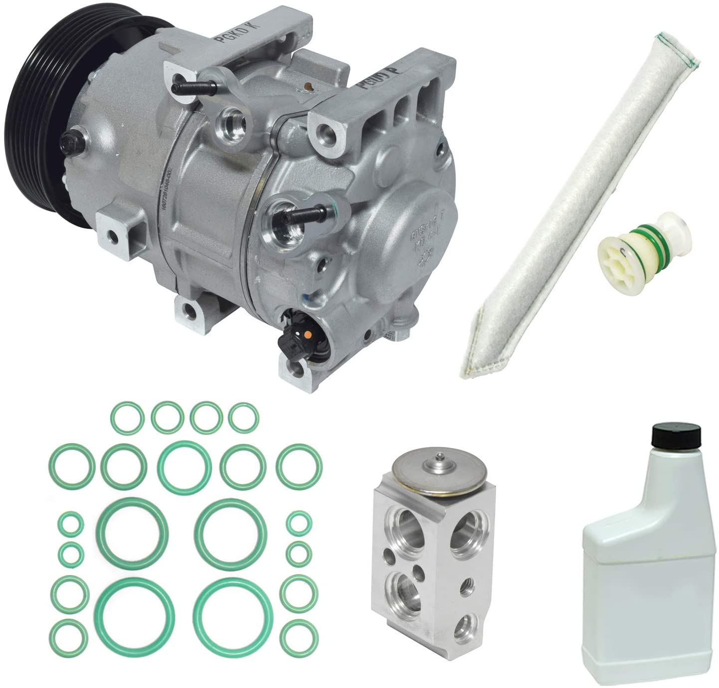 New A/C Compressor and Component Kit KT 4753 - For Sonata Optima